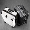 Vintage Aluminum Frame Spinner Luggage