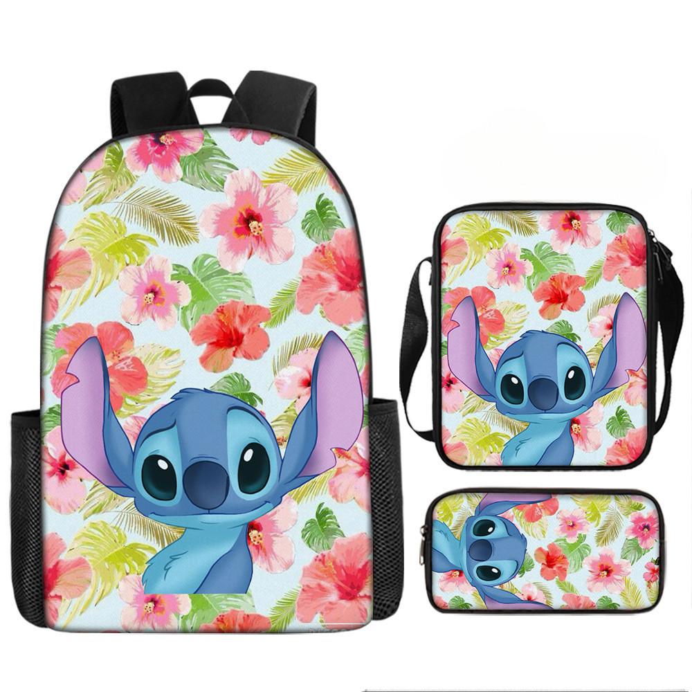 Школьный рюкзак Disney Стич из Оксфордской ткани, легкий, дышащий, для детей