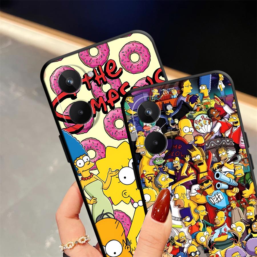 Чехол для телефона S-simpsons для Realme C21 Nazro 50 50i P3 Ultra 11 Pro C33 C35 C53 C55 12 14 GT Master Neo2 C25 C15 C12