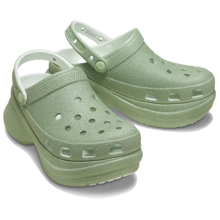 Crocs Bae Clog Кит Удобные Ретро Повседневные Модные Клоги Женские клоги Зеленые 207261-3YF