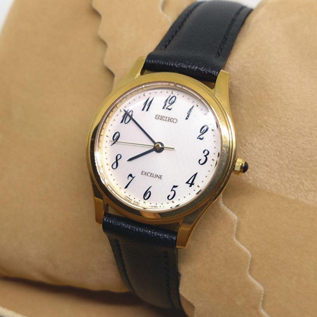 [USED] SEIKO Exceline Women's Watch, Gold