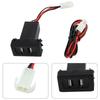 2.1A USB Wiring Harness Built-In Socket Car Charger Car Dual USB Port Charger