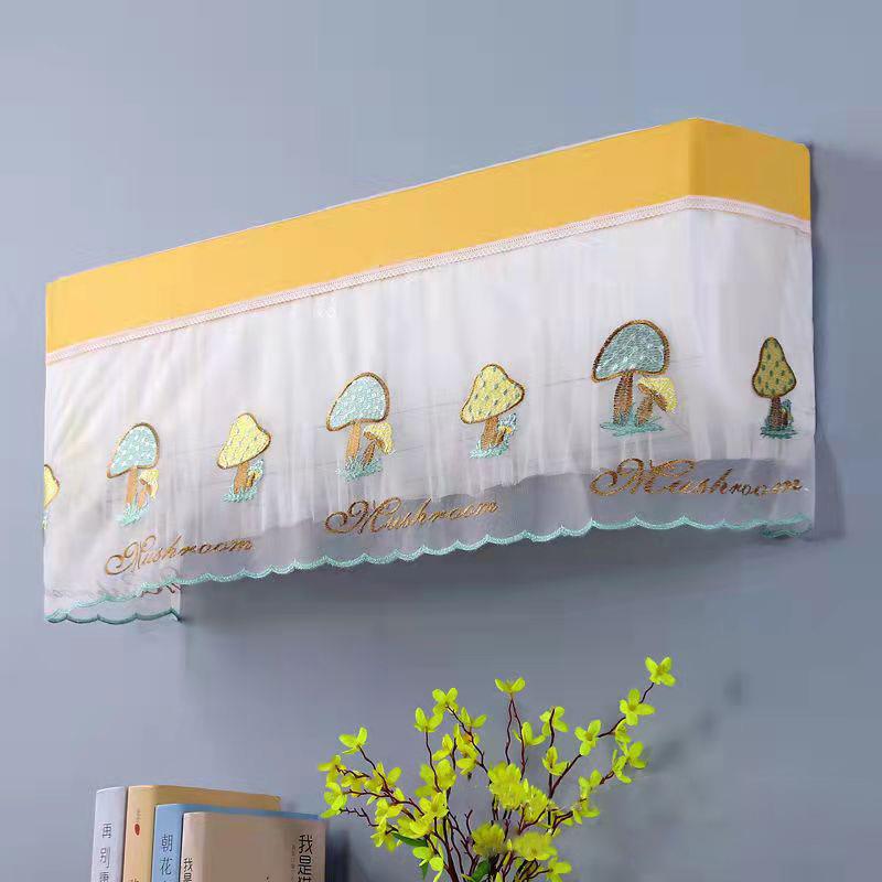 1шт настенная марлевая занавеска для кондиционера чехол для защиты от пыли чехол для кондиционера пылезащитный чехол