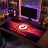 Bristol City Custom Large Mouse Pad, Personalized Name Text Print, Football Logo Non‑Slip Desk Mat Gaming Gift