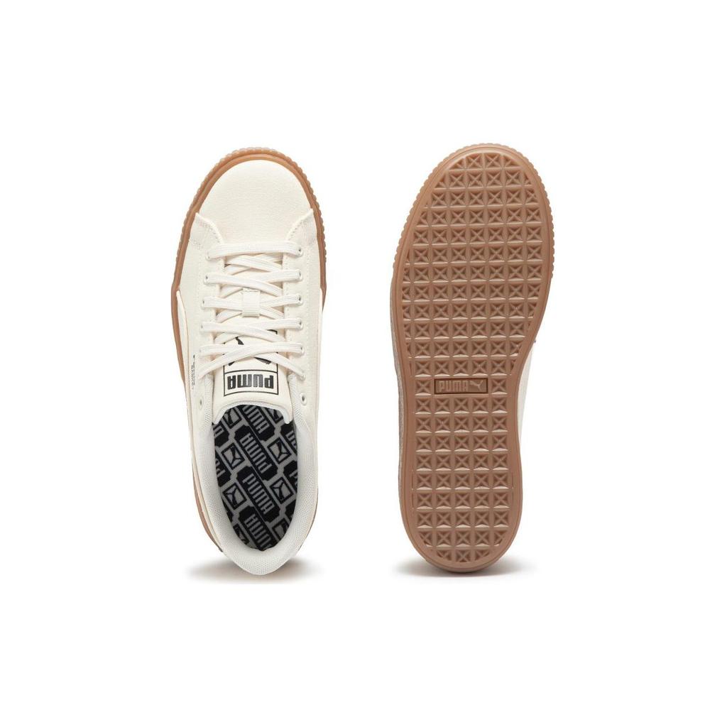 Новые женские PUMA Basket Platform Canvas 'Beige' 399251-02