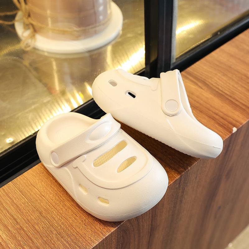 Детские тапочки летние для мальчиков, симпатичные домашние туфли для отдыха, для девочек, для малышей, для пляжа, с мягкой подошвой, классные тапочки