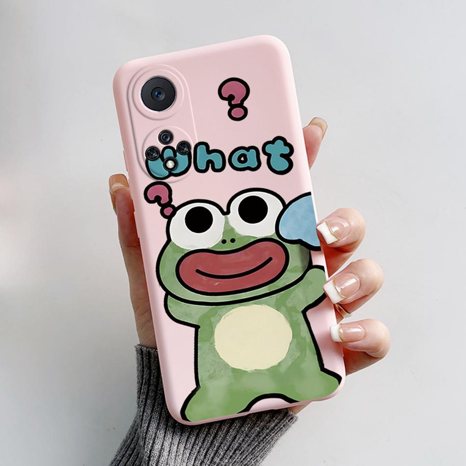 Funda For Honor 50 Capa Huawei Nova 9 Phone Case Soft Silicone Cute Cat Bear Cartoons Back Cover For Nova9 Honor50 Coque Bumper
