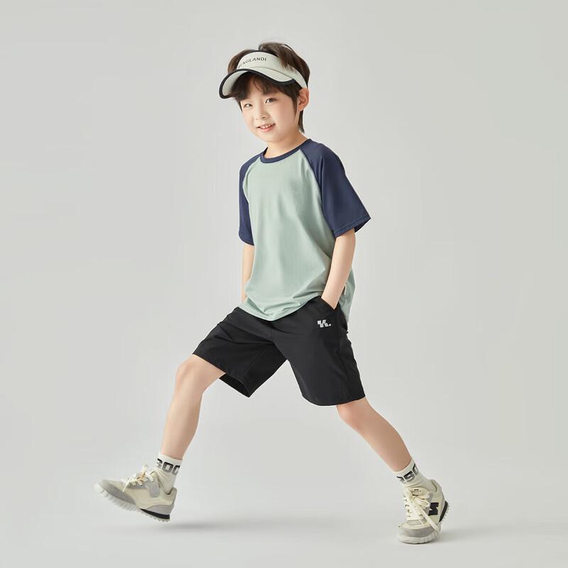 Duoduojia Boys' Lightweight Ice-Feel Sports T-Shirt
