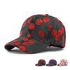 Cherry Pattern Hat Women's Baseball Cap Sunscreen
