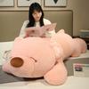 Large Dog Throw Pillow Plush Toy Doll Teddy Dog Doll Girl Bed Sleeping Soothing Doll