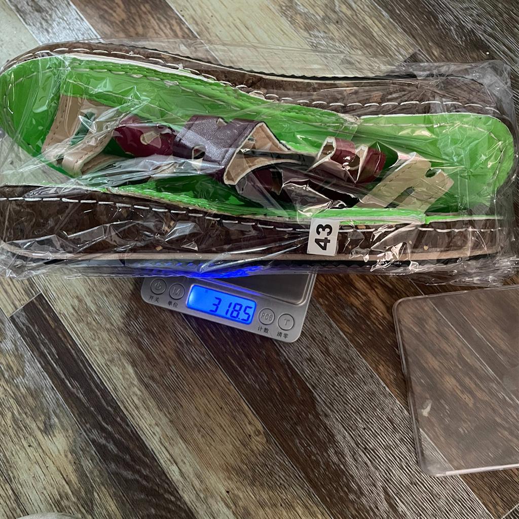 Женские повседневные однотонные сандалии на танкетке больших размеров, пляжная обувь