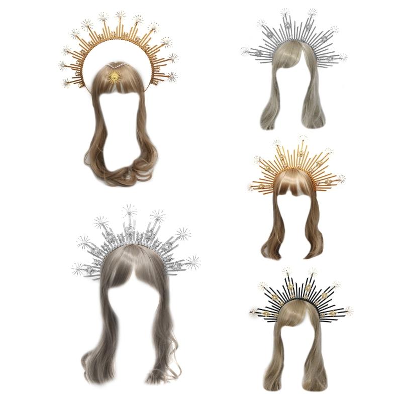 Тиара Корона Ободок Ручная Работа Наборы для Творчества Корона Женский Костюм Повязка на Голову