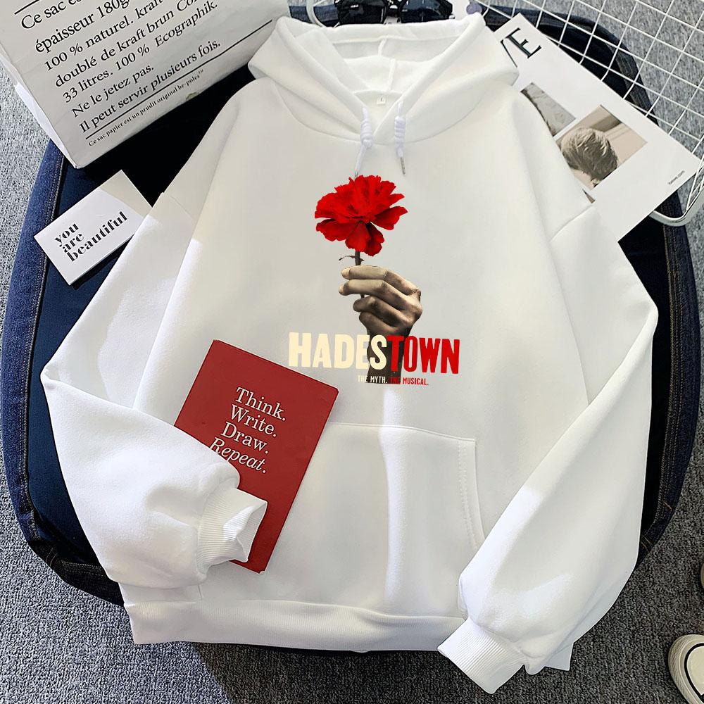 Musical Hadestown Hoodies for Women/Men Winter Casual Printing Sweatshirts Roupas Femininas Sudaderas Pocket Fleece Female Hoody