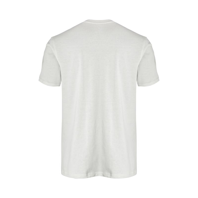 Under Armour T Shirts Men's White Crew Neck Moderate Straight Fit 1379858-114