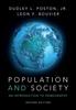 Книга Population and Society