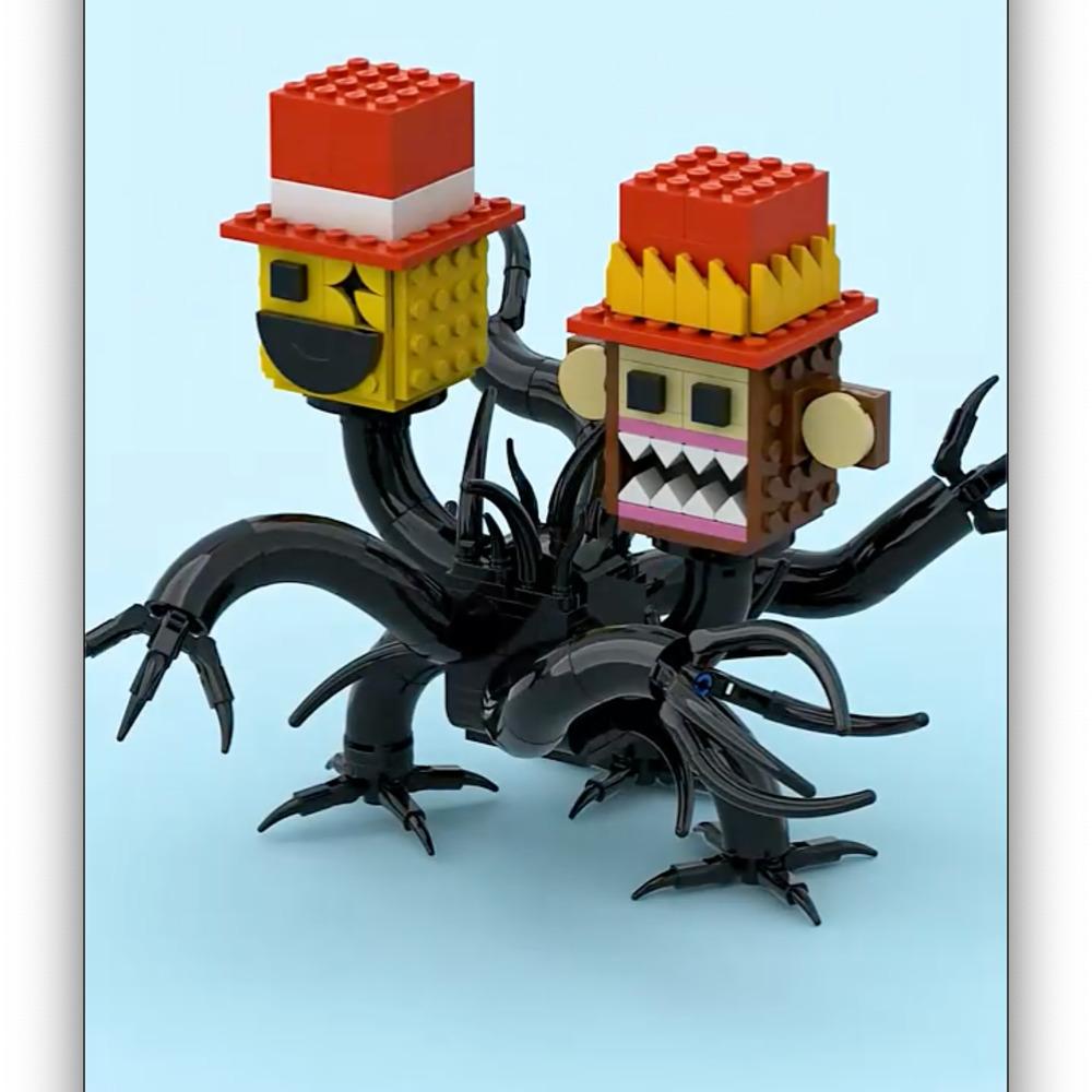 Steal A Brainrot Blocks Итальянский Brainrot Велосипед Chicletera Велосипед 67 Блоков Brainrot Sammy Brainrots Jandel Конструктор