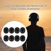 Soft Sponge Earpads for ATH-M20 M30 M40 M50X Headphone Lightweight Cooling Gel Ear Cushions Replacement Part