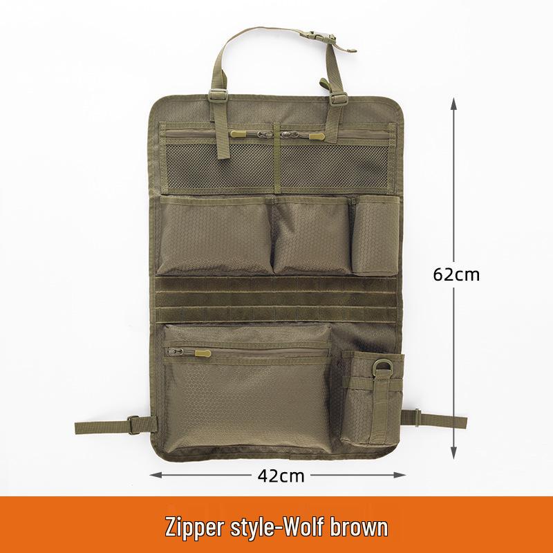 Тактический органайзер на спинку сиденья автомобиля для кемпинга и повседневного использования