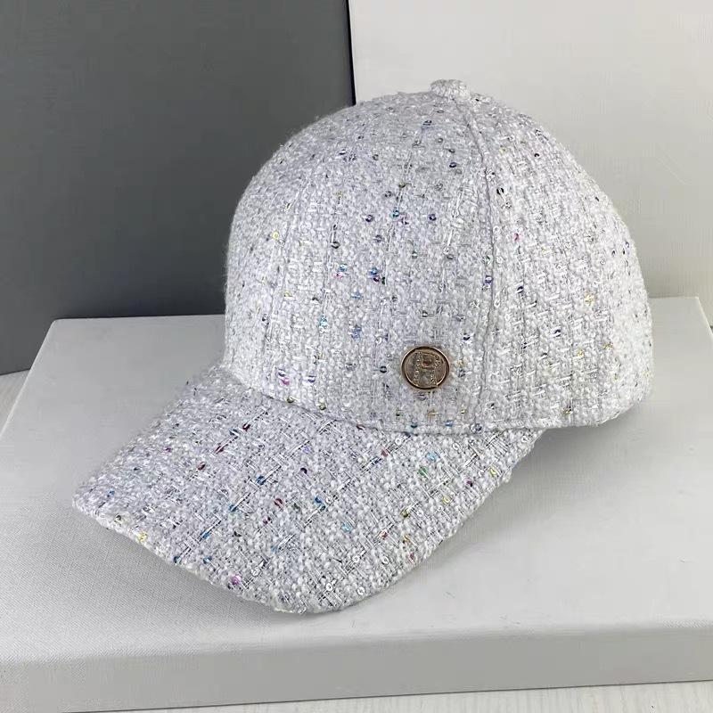 Женская бейсболка, осенне-зимняя модная кепка с пайетками, женская утепленная кепка, тренд