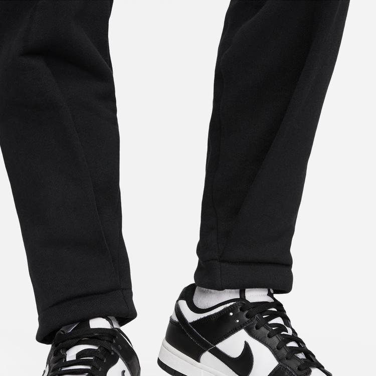 Nike Повседневные брюки с логотипом и высокой талией на шнуровке, женские плавки черного цвета DV7801-010