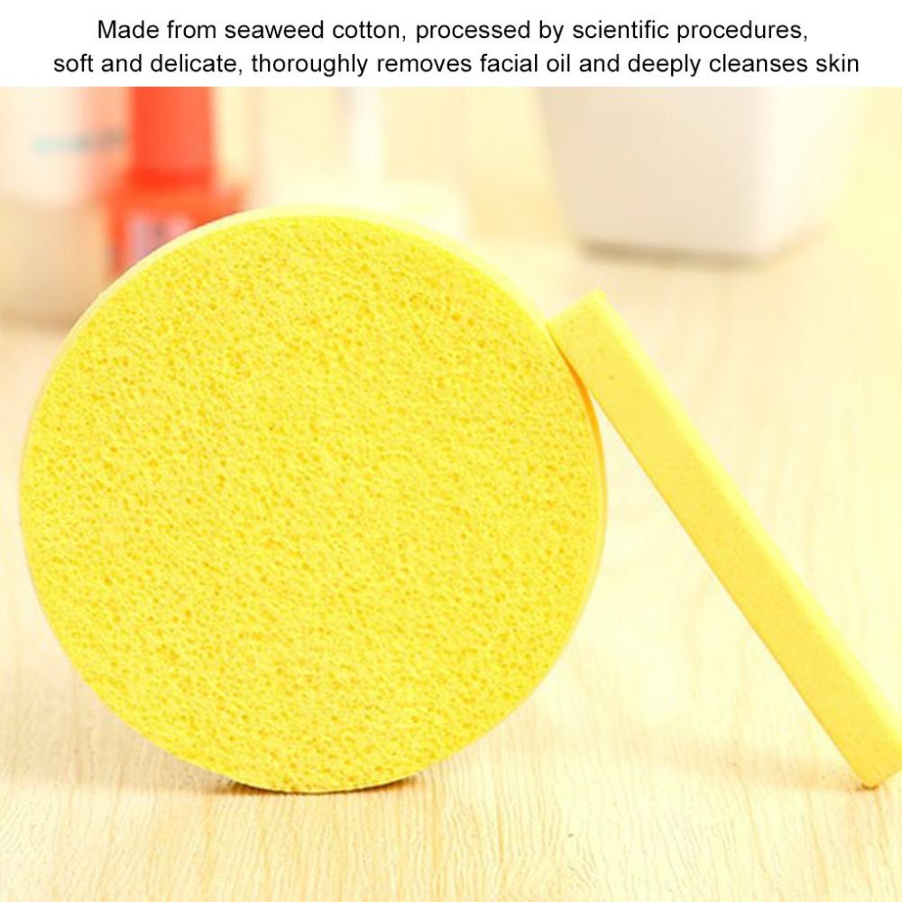 12pcs Spa Skin Care Tool Exfoliating Facial Sponge Face Wash Sponges Cleansing Pad Cosmetic Puff