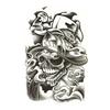 Large Sexy Tattoo Skull Temporary Body Arm Stickers Removable Waterproof Sticker
