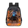 Kids School Backpack Boys Girls Large Capacity Lightweight Anti-Shock Spine Support Reflective Safety Stripes Oxford