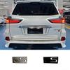 CJO3 Для LX570 S Аксессуары 2008-2019 Автомобиль Задний Багажник Специальный Эмблема Значок Наклейка Буква Задняя Эмблема