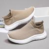 New Summer and Autumn Mesh Shoes Casual Shoes Men and Women Couples Platform Sports Shoes Solid Color Casual Shoes Simple Trendy Shoes