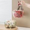 Sundry Basket Large Capacity Wall Mountable Easy Access Punch-free Onion Ginger Garlic Kitchen Accessories Storage Basket Home Supply