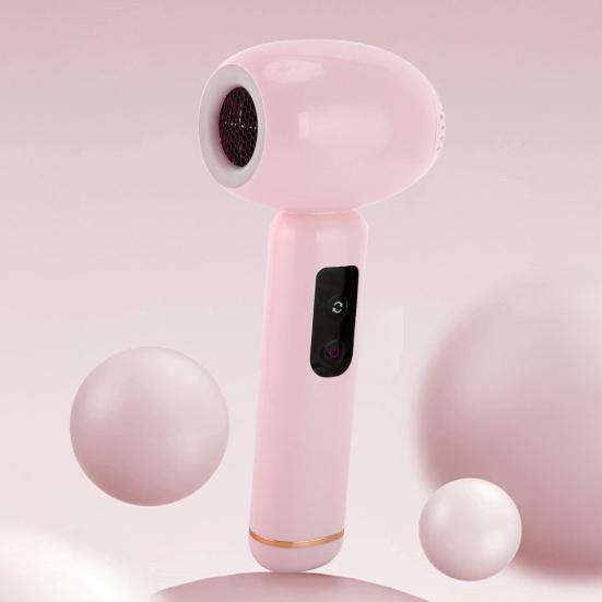 Беспроводной фен с зарядной базой 3-уровневый регулируемый мини-фен USB перезаряжаемый мягкий воздушный поток портативный дорожный электрический фен