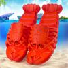 Fashion New Summer Lobster Slippers Women Funny Animal Flip Flops Cute Beach Casual Shoes Unisex Big Size Soft Beach Slippers Pantuflas