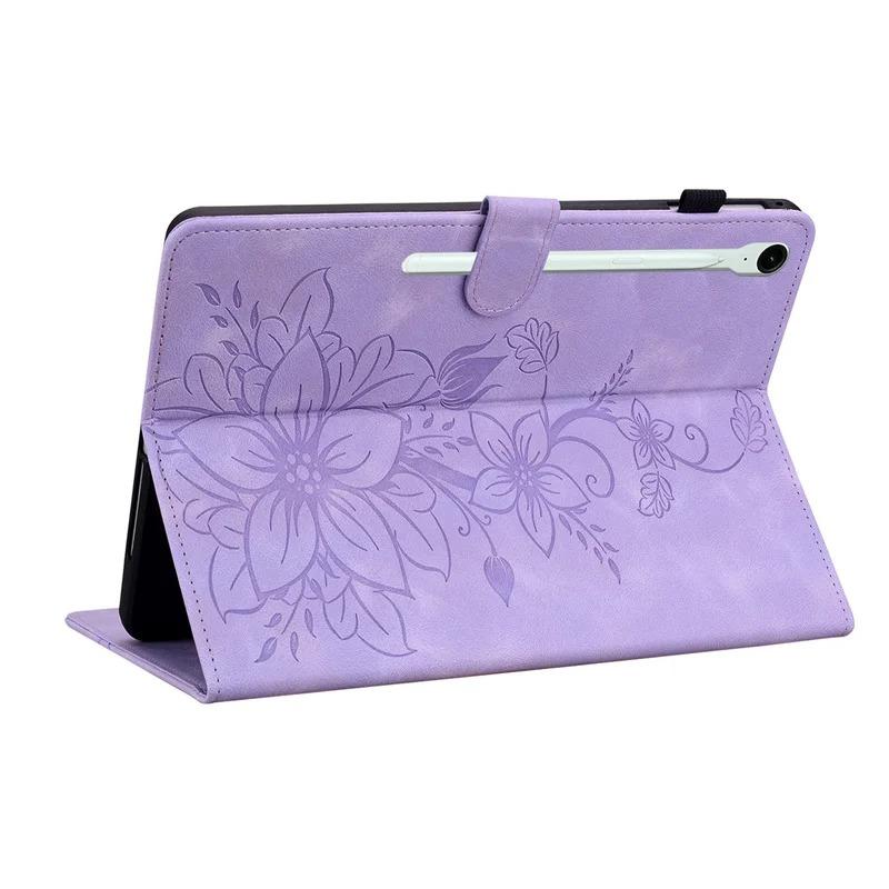 Чехол Funda для планшета Galaxy Tab S10FE Plus Case 13,1" Для Samsung Tab S10FE+ 13,1 дюйма X620 X626B Защитная обложка из ПУ-кожи Coque