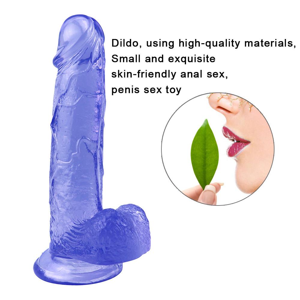 20cm Realistic Dildo Powerful Suction Cup Adult Games Huge Penis Big Dick Female Masturbation Device Erotic Sex Toys for Couple