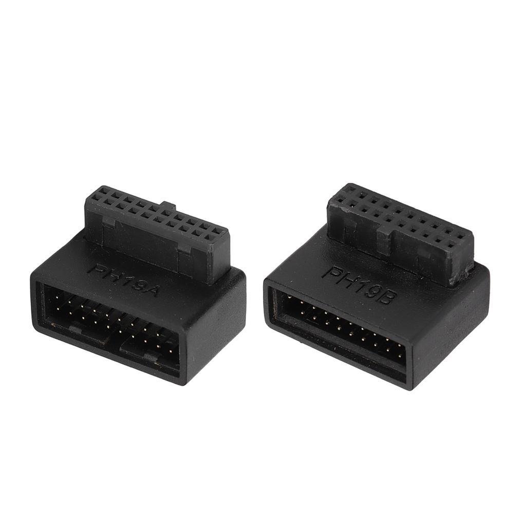 USB 3.0 Адаптер 90° Многослойная монтажная плата Легкая установка Адаптер питания 19/20Pin