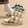 Winter Indoor Home Cotton Slippers Couple Thick-soled Warm Cotton Shoes Comfortable Velvet Home Shoes