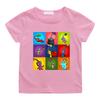 Pikmin Printed Cartoon Graphic Harajuku Men T Shirt Women Tee Boys Top Children Parent Child Cotton short sleeves kids Tshirt