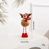 Santa Christmas Decor Reindeer Diy Ornament With Festive European Theme