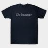 Мужская черная футболка с принтом Ok Boomer Печать на трансферной бумаге без вырезания Хлопковая футболка