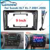 9-дюймовая автомобильная рамка-фасция, адаптер кабеля для Suzuki XL7 XL-7 2001-2006, комплект панели для установки Android-радио в приборную панель