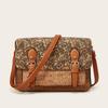 Винтажная крафт-бумага Pater Hippie Postman Messenger Bag Casual Retro Chic Boho Ethnic Gpsy Ibiza Street Средний размер Боковая сумка через плечо