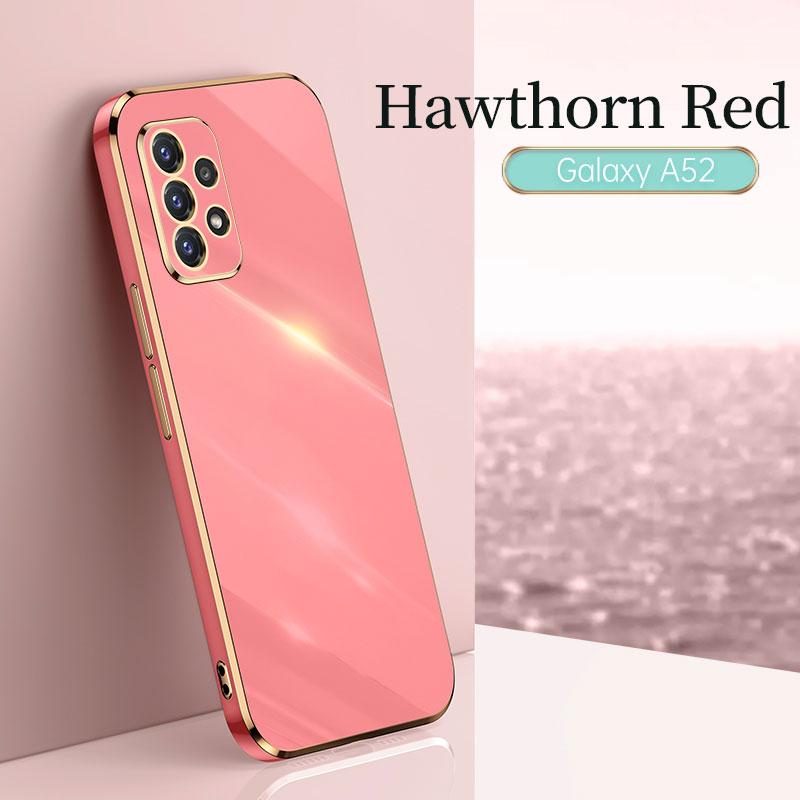 Для Samsung Galaxy A52s 5G Защитный гальванический противоударный чехол Galaxy A52 M14 M23 M33 A73 5G Чехол Силиконовый мягкий ТПУ