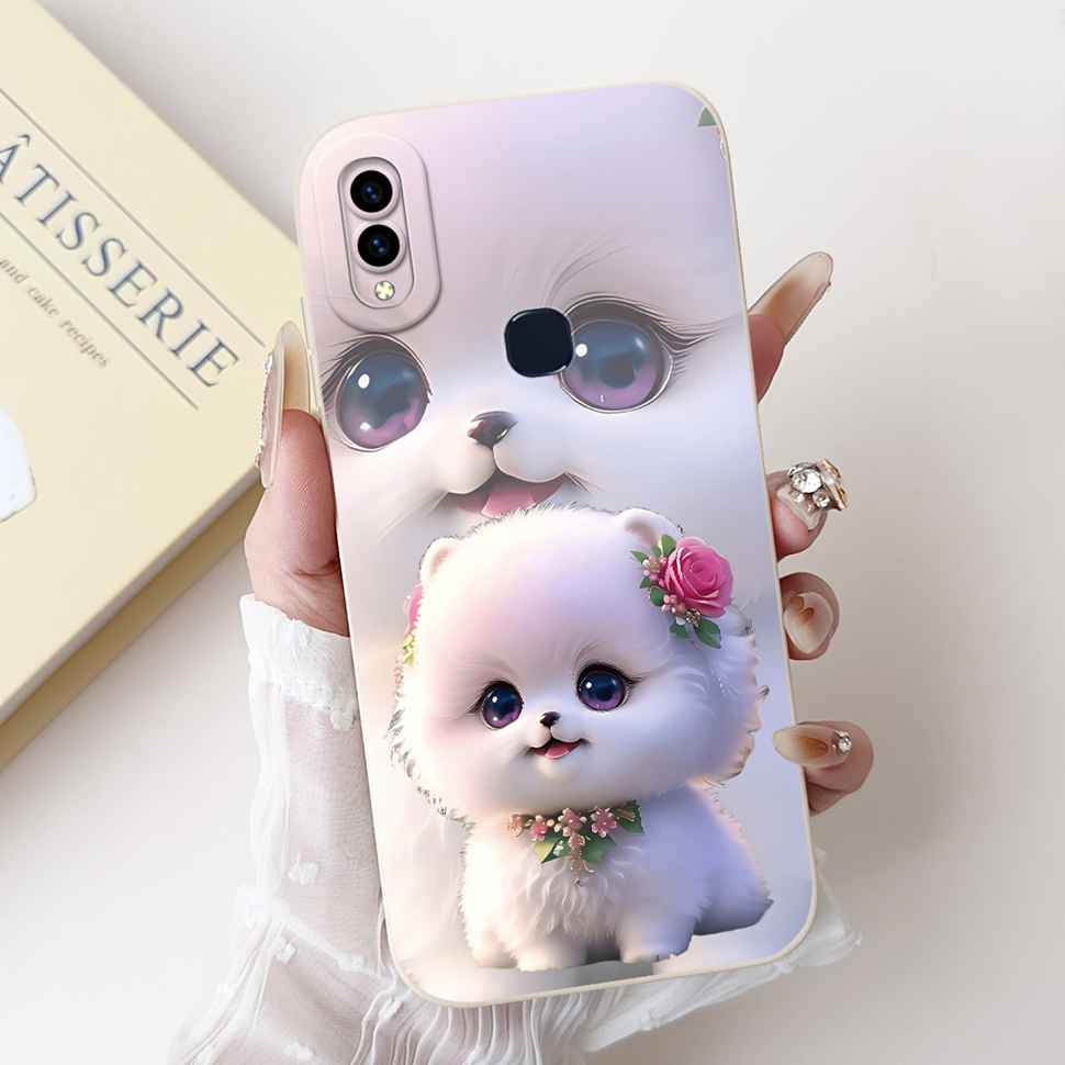 Для vivo V9 1723 Чехол Vivo V9 Youth 1727 1726 Модные Цветы Мягкий Силиконовый Задний Чехол Для Vivo y85 Y85 6.3" Защитные Чехлы