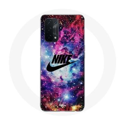 Coque Pour Oppo A54 5G Nike Espace Coloré Logo