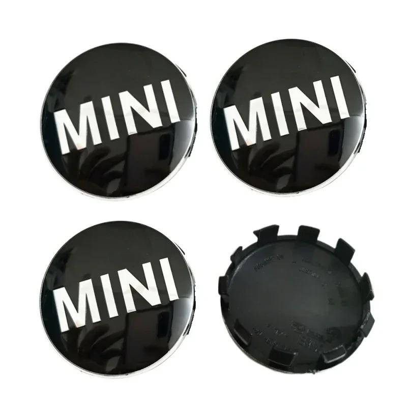 Car Styling for MINI Coopers JCW F54 F55 F56 F60 R53 R55 R56 R57 4pcs 56MM Auto Tire Cover Accessories Wheel Center Hub Caps