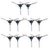 4pcs/10pcs Side Brush Black And White Durable Replaced