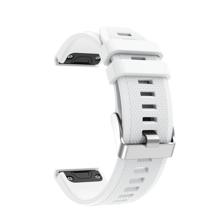 Силиконовый ремешок для часов Garmin Fenix 5(черный)