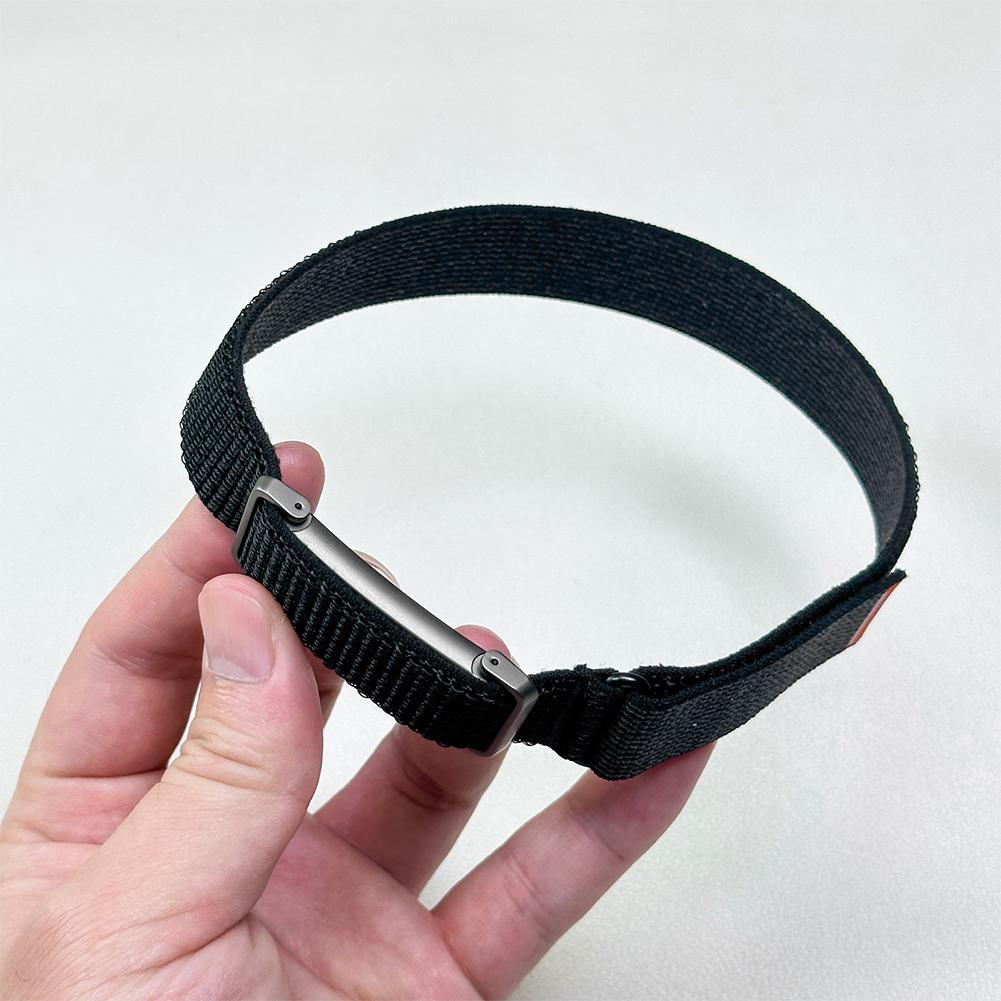 Премиальный нейлоновый ремешок-петля + Металлический корпус для Google Fitbit Air Мягкий дышащий сменный ремешок Спортивный ремешок Подходит для Fitbit Air