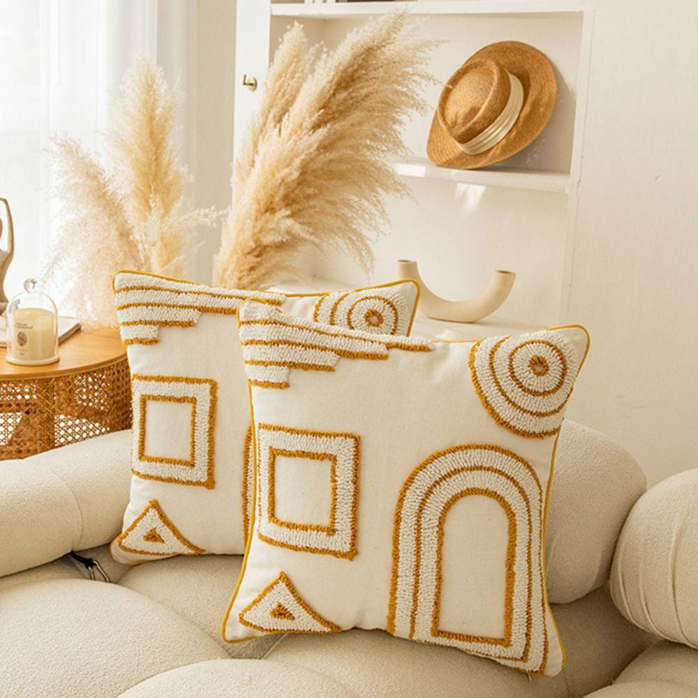 Skin-friendly Throw Pillowcover Bohemia Style Cushion Cover Home Decor Throw Pillowcase Sofa/Bed