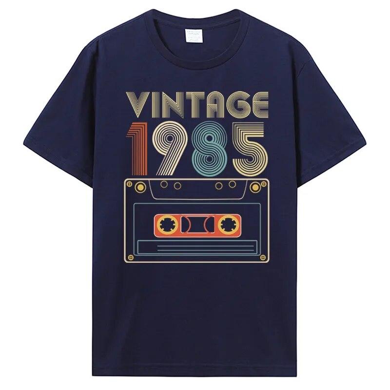 Новая футболка унисекс, винтажная футболка 1985, 1986, 1987, 1988, 1989 годов, женская футболка, унисекс, хлопковые футболки, хип-хоп, Harajuku, уличная одежда, унисекс